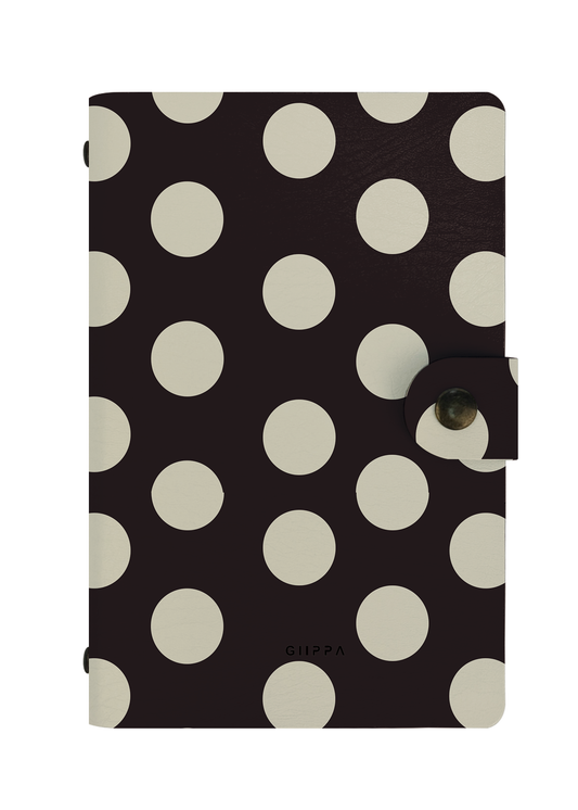 Patterned Moments Gentle Hush Dotted Snap Closure Notebook image 1