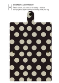 Patterned Moments Gentle Hush Dotted Snap Closure Notebook image 4