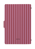 Patterned Moments Petal Soft Striped Snap Closure Notebook image 2