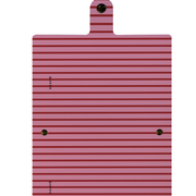 Patterned Moments Petal Soft Striped Snap Closure Notebook image 4