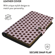 Patterned Moments Dusk Serene Dotted Snap Closure Notebook image 3