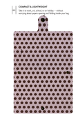 Patterned Moments Dusk Serene Dotted Snap Closure Notebook image 4