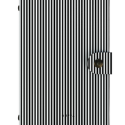 Patterned Moments Urban Calm Striped Snap Closure Notebook image 1