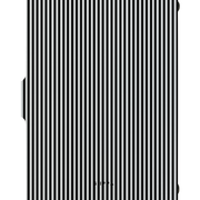 Patterned Moments Urban Calm Striped Snap Closure Notebook image 2