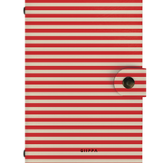 Patterned Moments Vintage Love Striped Snap Closure Notebook image 1