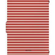 Patterned Moments Vintage Love Striped Snap Closure Notebook image 2