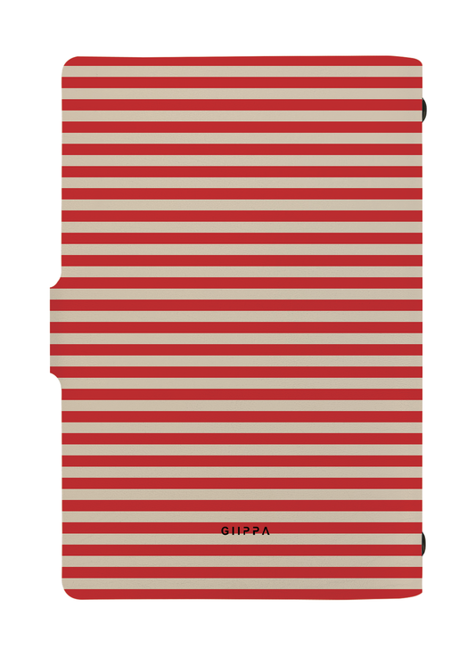 Patterned Moments Vintage Love Striped Snap Closure Notebook image 2