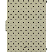 Patterned Moments Honey Hour Dotted Snap Closure Notebook image 2
