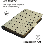 Patterned Moments Honey Hour Dotted Snap Closure Notebook image 3