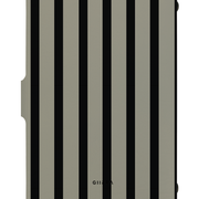Patterned Moments Neutral Poise Striped Snap Closure Notebook image 2