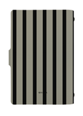 Patterned Moments Neutral Poise Striped Snap Closure Notebook image 2