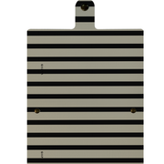 Patterned Moments Neutral Poise Striped Snap Closure Notebook image 4