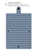 Patterned Moments Misty Peace Striped Snap Closure Notebook image 4