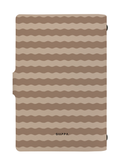 Patterned Moments Latte Hug Striped Snap Closure Notebook image 2