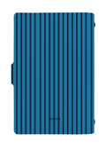 Patterned Moments Ocean Joy Striped Snap Closure Notebook image 2