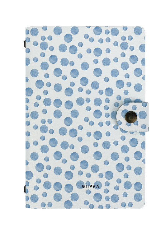 Patterned Moments Sky Dream Dotted Snap Closure Notebook image 1