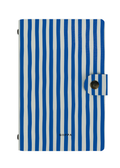 Patterned Moments Seaside Rest Striped Snap Closure Notebook image 1