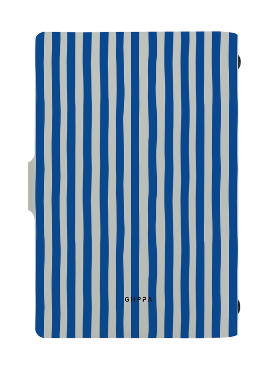 Patterned Moments Seaside Rest Striped Snap Closure Notebook image 2