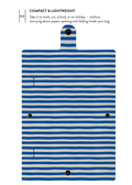 Patterned Moments Seaside Rest Striped Snap Closure Notebook image 4