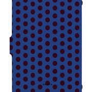 Patterned Moments Blue Cheer Striped Snap Closure Notebook image 2
