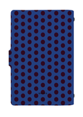 Patterned Moments Blue Cheer Striped Snap Closure Notebook image 2