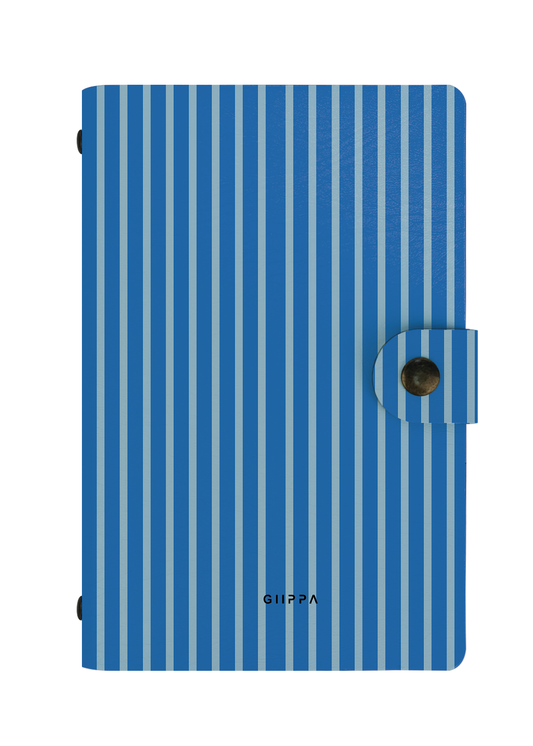 Patterned Moments Wind Drift Striped Snap Closure Notebook image 1