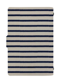 Patterned Moments Knit Cozy Striped Snap Closure Notebook image 2