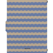 Patterned Moments Lavender Slow Striped Snap Closure Notebook image 2