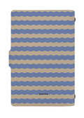 Patterned Moments Lavender Slow Striped Snap Closure Notebook image 2