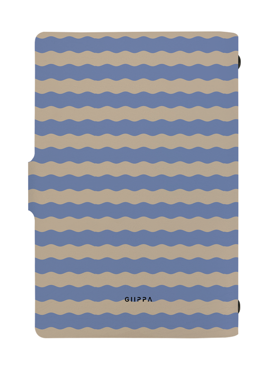 Patterned Moments Lavender Slow Striped Snap Closure Notebook image 2