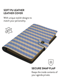 Patterned Moments Lavender Slow Striped Snap Closure Notebook image 3