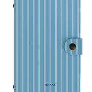 Patterned Moments Pastel Bliss Striped Snap Closure Notebook image 1