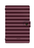 Patterned Moments Wine Tender Striped Snap Closure Notebook image 1