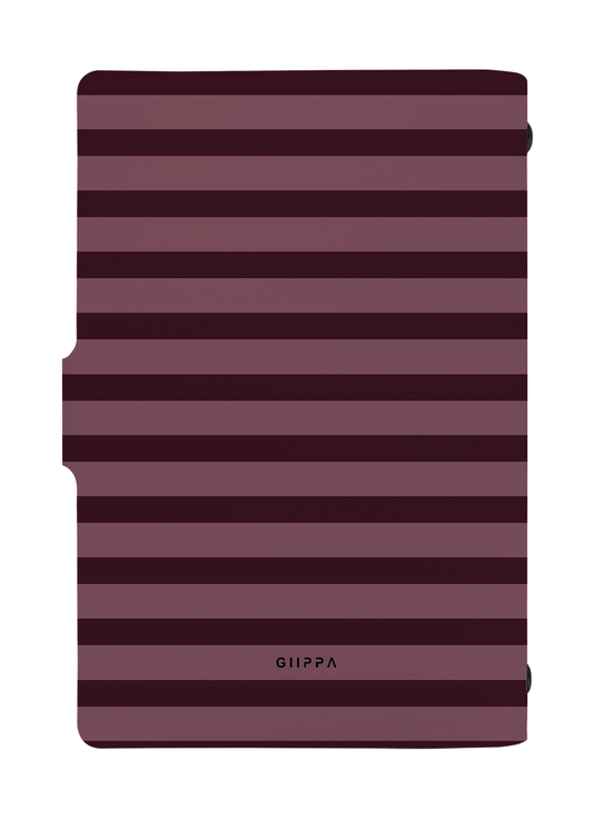 Patterned Moments Wine Tender Striped Snap Closure Notebook image 2