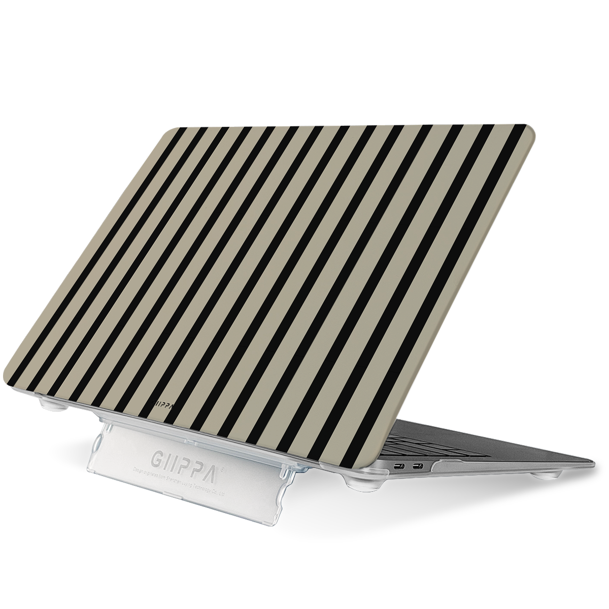 SILK HUSH Patterned Moments Neutral Poise Polka Dot MacBook Case | UV Printing Hard Shell
