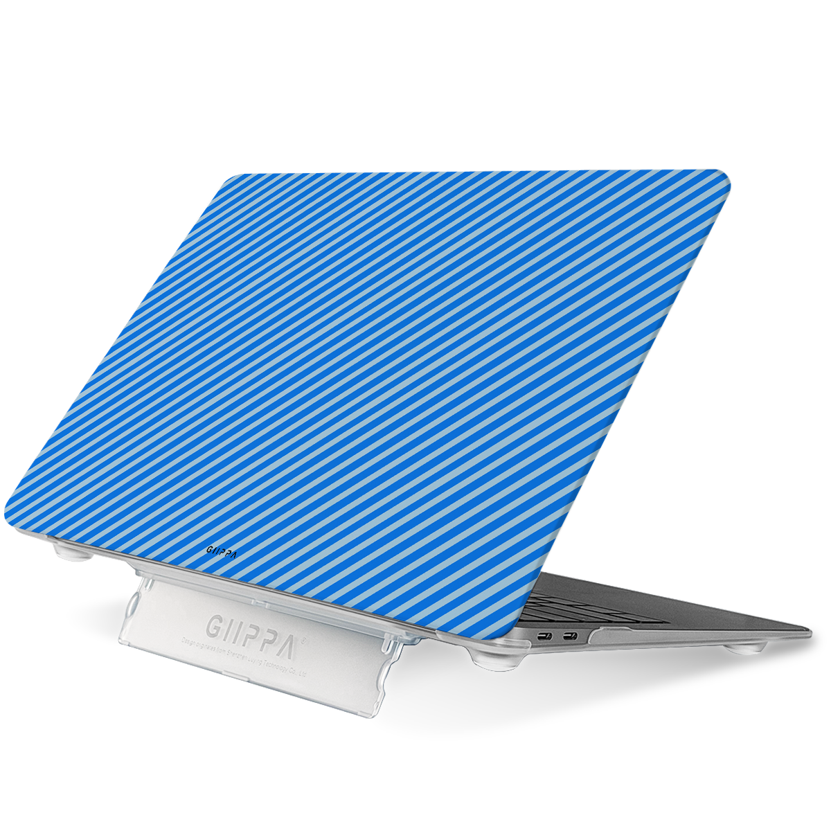SILK HUSH Patterned Moments Knit Cozy Striped MacBook Case | UV Printing Hard Shell
