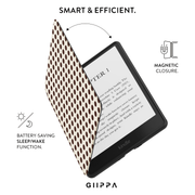 SATIN Kindle Case with Hand Strap | Afternoon Warmth Patterned Moments | image 4
