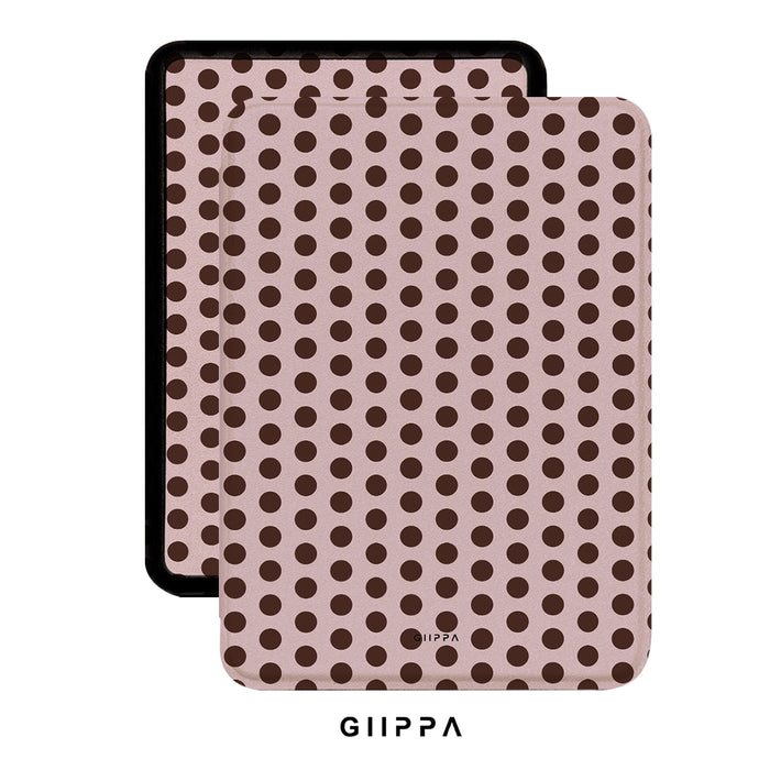 SATIN Kindle Case with Hand Strap | Dusk Serene Patterned Moments | Soft Matte PU Protective Cover for Kindle Paperwhite & All Kindle Models, Secure One-Handed Reading Grip