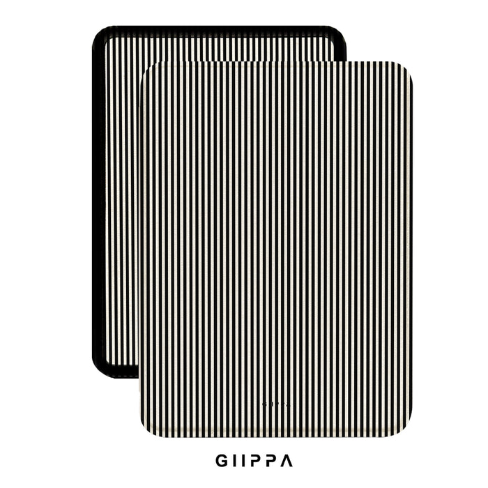 SATIN Kindle Case with Hand Strap | Urban Calm Patterned Moments | Soft Matte PU Protective Cover for Kindle Paperwhite & All Kindle Models, Secure One-Handed Reading Grip