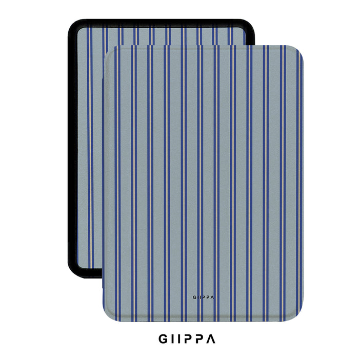 SATIN Kindle Case with Hand Strap | Misty Peace Patterned Moments | Soft Matte PU Protective Cover for Kindle Paperwhite & All Kindle Models, Secure One-Handed Reading Grip