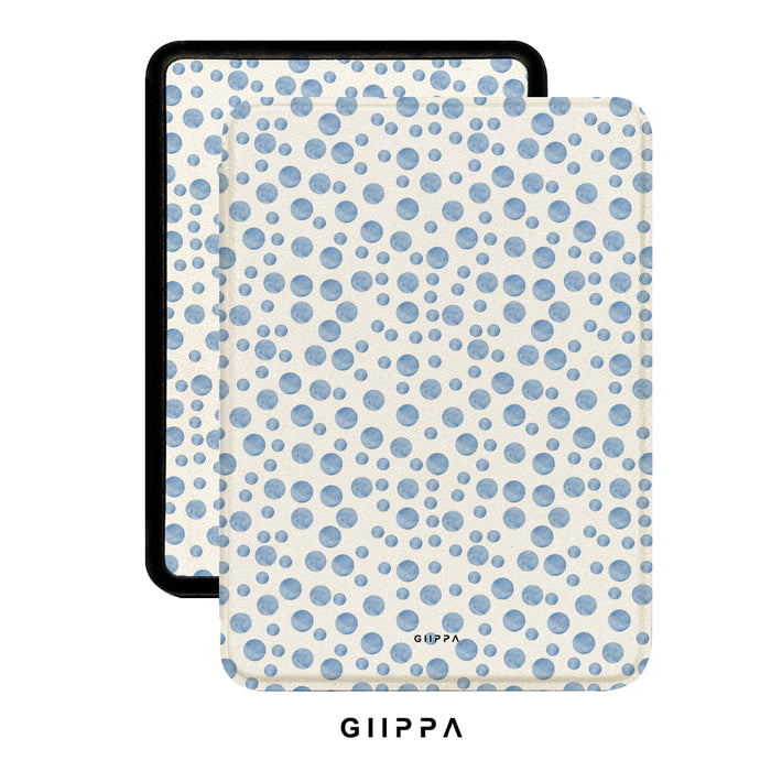 SATIN Kindle Case with Hand Strap | Sky Dream Patterned Moments | Soft Matte PU Protective Cover for Kindle Paperwhite & All Kindle Models, Secure One-Handed Reading Grip