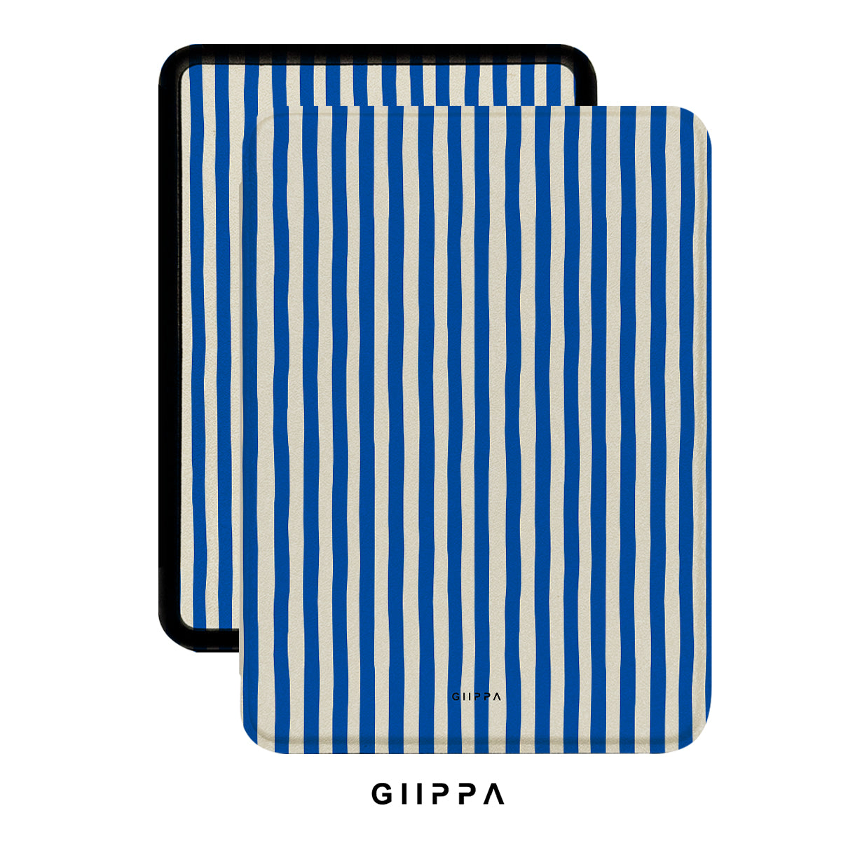 SATIN Kindle Case with Hand Strap | Seaside Rest Patterned Moments | Soft Matte PU Protective Cover for Kindle Paperwhite & All Kindle Models, Secure One-Handed Reading Grip