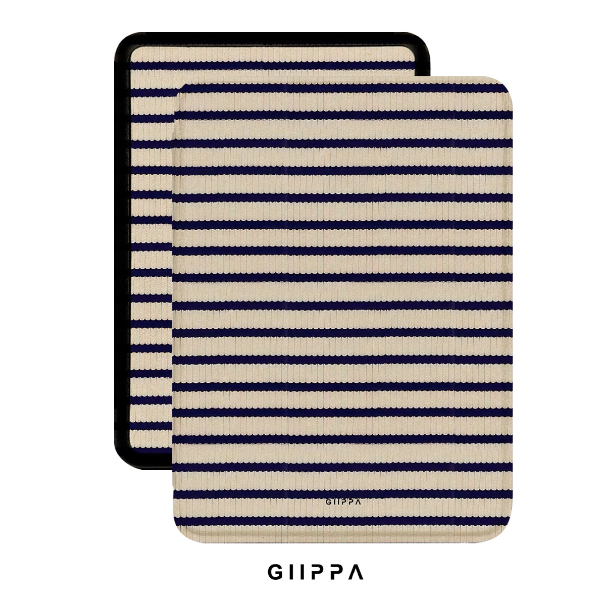 SATIN Kindle Case with Hand Strap | Knit Cozy Patterned Moments | Soft Matte PU Protective Cover for Kindle Paperwhite & All Kindle Models, Secure One-Handed Reading Grip