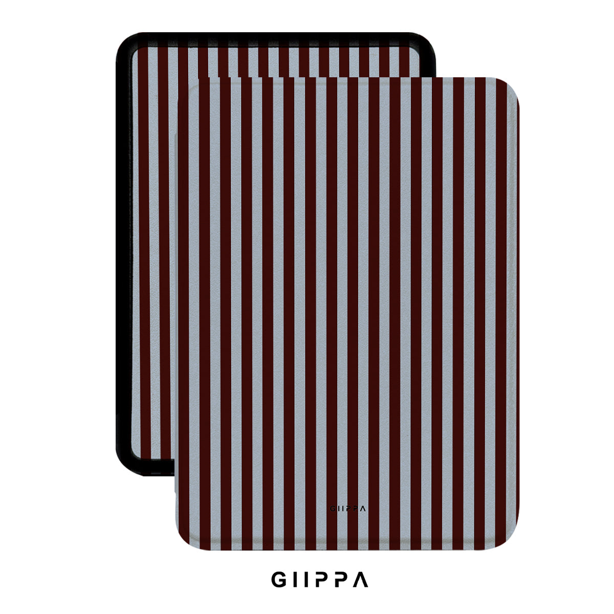 SATIN Kindle Case with Hand Strap | Mocha Soul Patterned Moments | Soft Matte PU Protective Cover for Kindle Paperwhite & All Kindle Models, Secure One-Handed Reading Grip