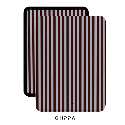 SATIN Kindle Case with Hand Strap | Café Wander Patterned Moments | image 1